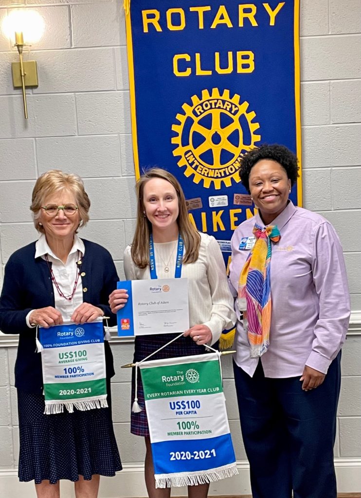 Rotary International recognized 2020-21