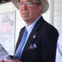 IMG_2196 Bill Gutfarb, President of the Aiken Training Track