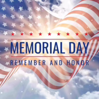 Memorial Day – NO MEETING
