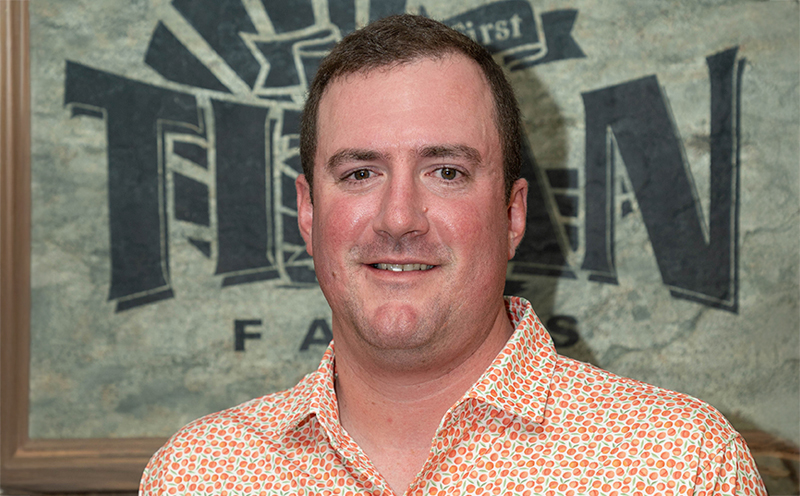 Ross Williams. President of Titan Farms, Edgefield